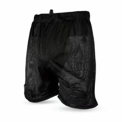 Athletic Black Hockey Shorts Breathable Mesh Fabric Loose Relaxed Fit Above Knee Manufacturers, Suppliers, Exporters in Texas