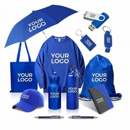 Blue Handmade Polyester Promotional Box Printed Design Manufacturers, Suppliers, Exporters in Texas