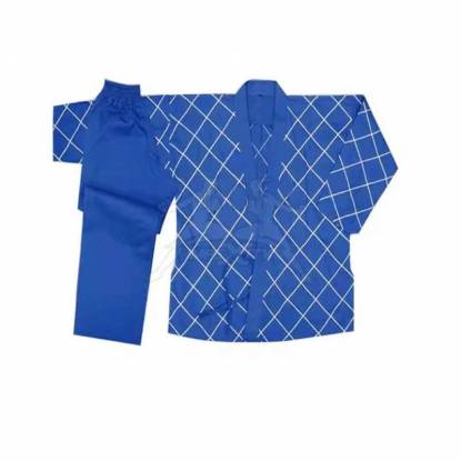 Blue Hapkido Uniform for Men 100 Percent Cotton Custom Weight Adult Martial Arts Wear Manufacturers, Suppliers, Exporters in Texas