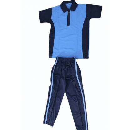 Blue Hosiery Fabric School Sports Uniforms for Boys Custom Comfortable Fit Manufacturers, Suppliers, Exporters in Texas