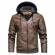 Classic Mens PU Leather Jacket With Polyester Lining Regular Fit Design Manufacturers, Suppliers, Exporters in Texas