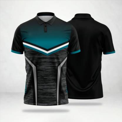 Comfortable Gray And Green Half Sleeves Collar Neck Custom Sports Uniforms Manufacturers, Suppliers, Exporters in Texas