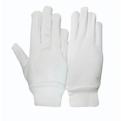 Cotton Cricket Gloves Medium Size Lightweight Full Finger White Design for Sports and Practice Use Manufacturers, Suppliers, Exporters in Texas