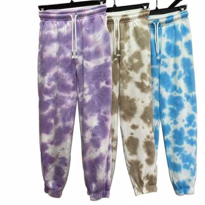 Cotton Tie Dye Fleece Pants Full Length Regular Fit Durable Comfortable Manufacturers, Suppliers, Exporters in Texas