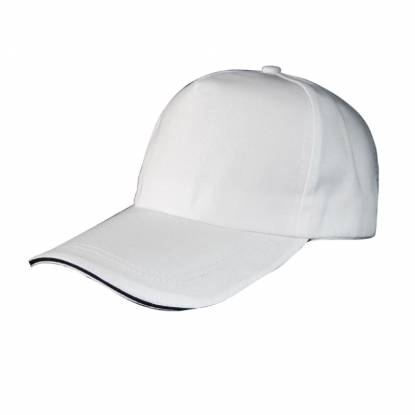 Customized Polyester Promotional Cap With Affixed Cloth Logo Manufacturers, Suppliers, Exporters in Texas