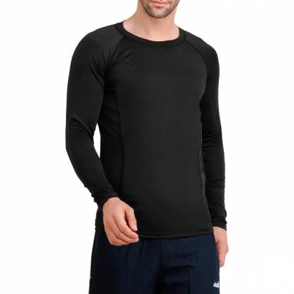 Durable Black Polyester Sublimation Compression Wear Long Sleeves For Gym And Running Manufacturers, Suppliers, Exporters in Texas