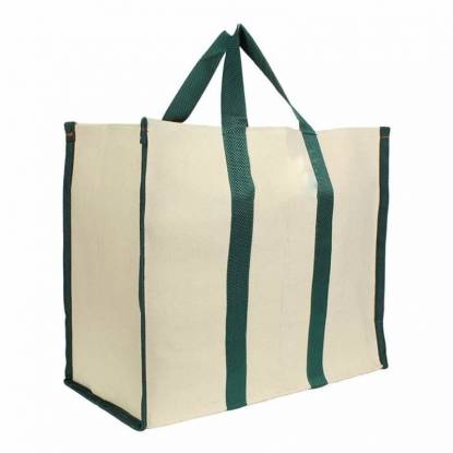 Easily Washable Promotional Bag White And Green Eco Friendly Manufacturers, Suppliers, Exporters in Texas