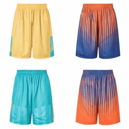 Full Color Printed Basketball Shorts Machine Washable Relaxed Fit Manufacturers, Suppliers, Exporters in Texas