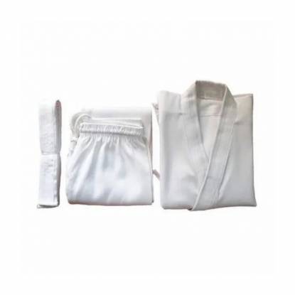High Quality Drill Cotton Uniform White Full Sleeves with Belt Lower Top Manufacturers, Suppliers, Exporters in Texas