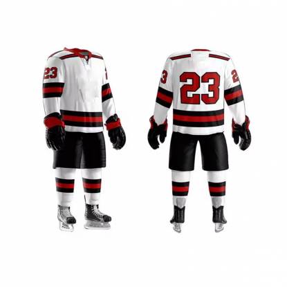 High Quality Ice Hockey Uniforms for Men with Moisture Wicking Polyester Manufacturers, Suppliers, Exporters in Omaha