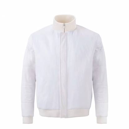 High Quality Polyester Textile Jacket Unisex White Casual Style Lightweight and Comfortable Manufacturers, Suppliers, Exporters in Texas