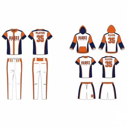 Light Brown White And Blue Softball Uniforms Anti Bacterial Breathable Quick Dry Manufacturers, Suppliers, Exporters in Texas