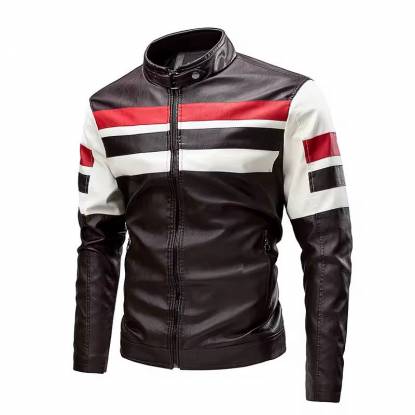 Lightweight PU Leather Jacket for Men Regular Fit Manufacturers, Suppliers, Exporters in Texas