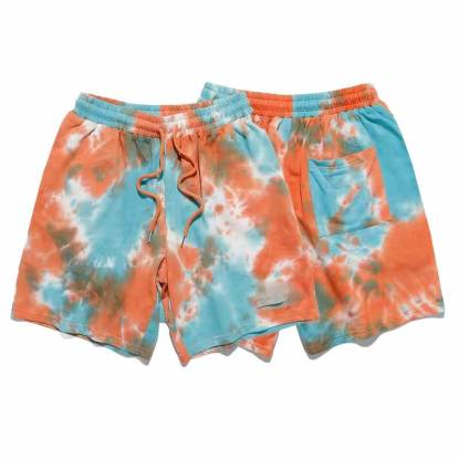 Men Cotton Solid Tie Dye Shorts Comfortable Drawstring Casual Style Manufacturers, Suppliers, Exporters in Texas