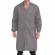 Men Gray Cotton Polyester Dust Coat Comfortable Lightweight Long Sleeve Industrial Coat Manufacturers, Suppliers, Exporters in Texas