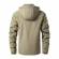 Mens Hooded Polyester Jacket Waterproof Windproof Comfortable Wear Manufacturers, Suppliers, Exporters in Texas