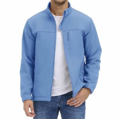 Mens Jacket Navy Blue and Pink Waterproof Windproof Comfortable Fit Manufacturers, Suppliers, Exporters in Texas