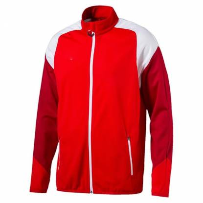 Mens Red Polyester Sports Jacket Lightweight Stretchable Quick Dry Fitness Wear Manufacturers, Suppliers, Exporters in Texas