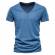 Multi Color Cotton Fleece V Neck T-Shirt Lightweight High Quality Regular Fit for Daily Use Manufacturers, Suppliers, Exporters in Texas