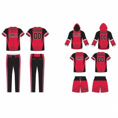 Pink And Black Softball Uniforms Custom Designs Anti UV Plus Size Super Quality Manufacturers, Suppliers, Exporters in Texas