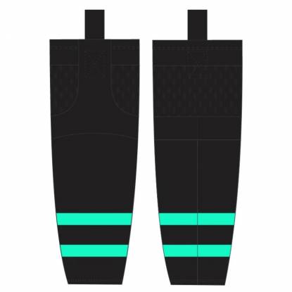 Premium Black Ice Hockey Socks Modern Athletic Design Form Fitting Fit Polyester Manufacturers, Suppliers, Exporters in Texas