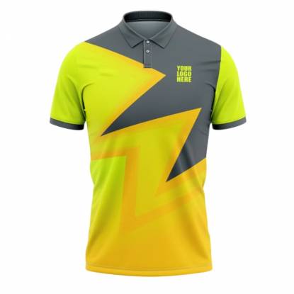 Premium Yellow Sublimation Cricket Shirts Cot Net Jacquard Fabric High Density Manufacturers, Suppliers, Exporters in Texas