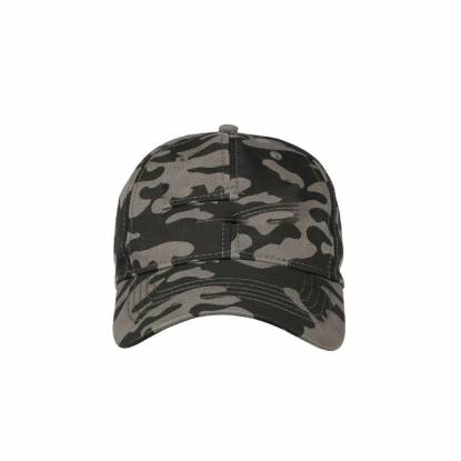 Printed Grey and Black Baseball Cap Unisex Cotton Regular Fit Sportswear Manufacturers, Suppliers, Exporters in Texas