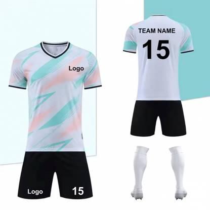 Quick Dry Sublimated Sports Jersey with Heat Transfer Printing Short Sleeves Manufacturers, Suppliers, Exporters in Omaha
