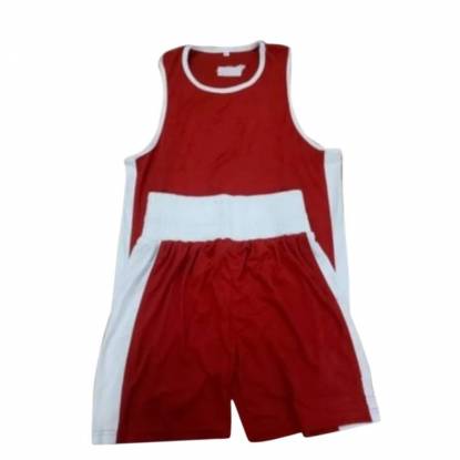 Red and Blue Plain Honeycomb Kick Boxing Uniform for Men Size Medium Manufacturers, Suppliers, Exporters in Texas