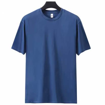 Soft Lightweight Multi Color Cotton Round Neck Half Sleeve T-Shirt Manufacturers, Suppliers, Exporters in Texas