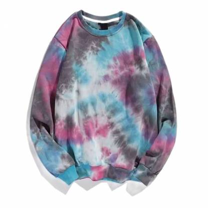 Tie Dye Cotton Sweatshirt Long Sleeve Casual Daily Wear Manufacturers, Suppliers, Exporters in Texas
