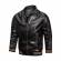 Trendy Mens Leather Jacket V Neck Punk Style Outerwear Manufacturers, Suppliers, Exporters in Texas