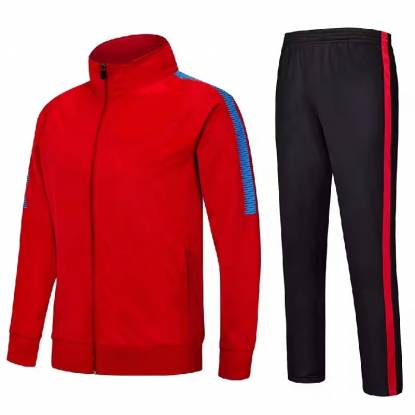 Trendy Mens Simple Design Polyester Tracksuit Multi Color Full Length Set Manufacturers, Suppliers, Exporters in Texas