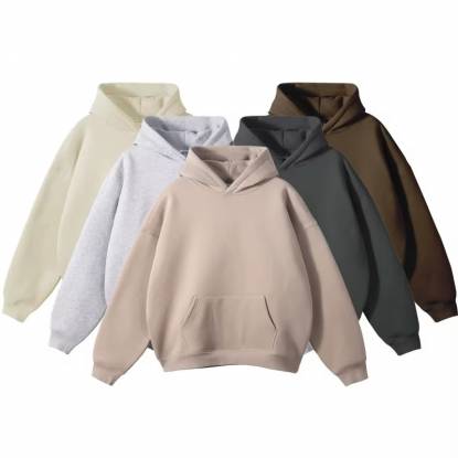 Unisex Fleece Hoodie Cotton Blend Solid Regular Fit Long Sleeve Casual Style Manufacturers, Suppliers, Exporters in Texas