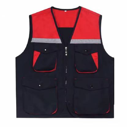 Unisex Multi Color Workwear Vest Polyester Cotton Multi Pocket Industrial Work Clothing Manufacturers, Suppliers, Exporters in Texas