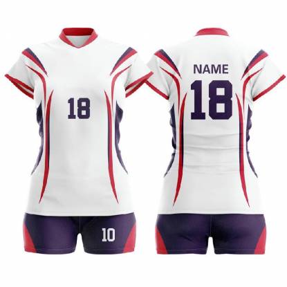 Volleyball Jersey With Beaded And Nail Bead Embroidery Design Manufacturers, Suppliers, Exporters in Texas