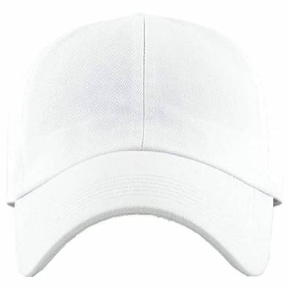 White Cotton Cap With Buckle Closure Durable Adjustable Fit Casual Style Manufacturers, Suppliers, Exporters in Texas