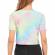 Women Casual Wear Cotton Tie Dye Top Regular Fit Short Sleeve Round Neck Manufacturers, Suppliers, Exporters in Texas