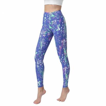 Women Polyester Tie Dye Leggings Regular Fit Casual Ankle Length Manufacturers, Suppliers, Exporters in Texas